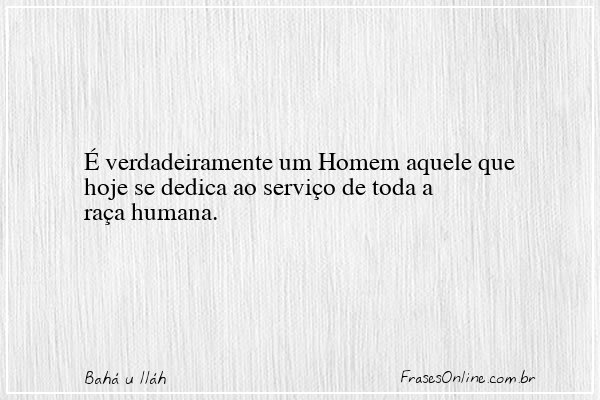 Frase de Bahá u lláh