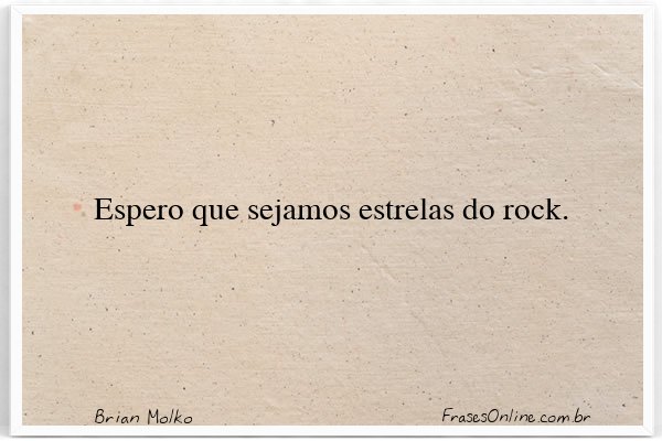 Frase de Brian Molko