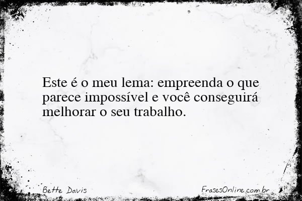 Frase de Bette Davis