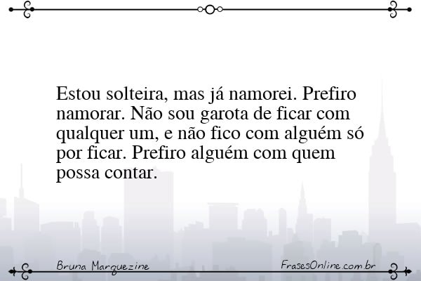 Frase de Bruna Marquezine