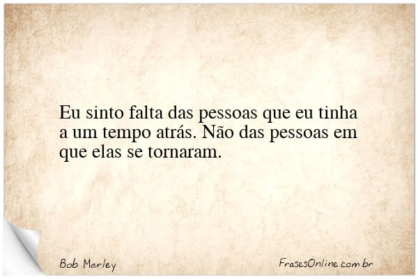 Frase de Bob Marley