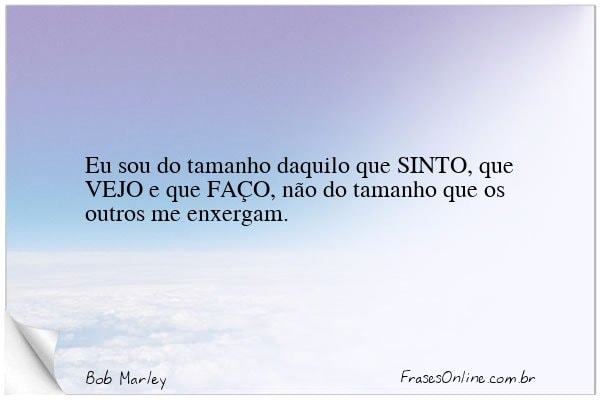 Frase de Bob Marley