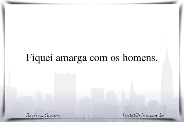 Frase de Britney Spears