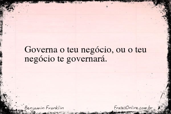 Frase de Benjamin Franklin