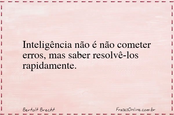 Frase de Bertolt Brecht