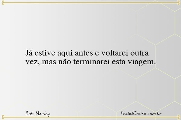 Frase de Bob Marley
