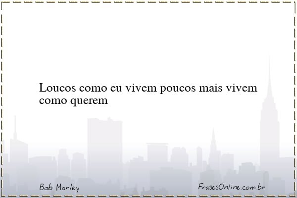 Frase de Bob Marley