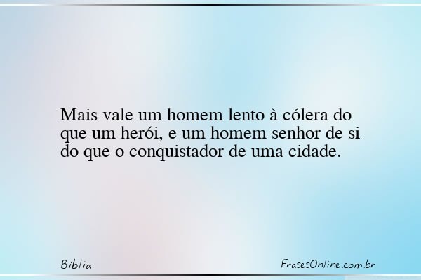 Frase de Bíblia