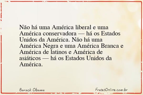 Frase de Barack Obama