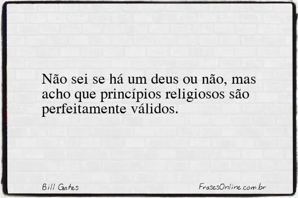 Frase de Bill Gates