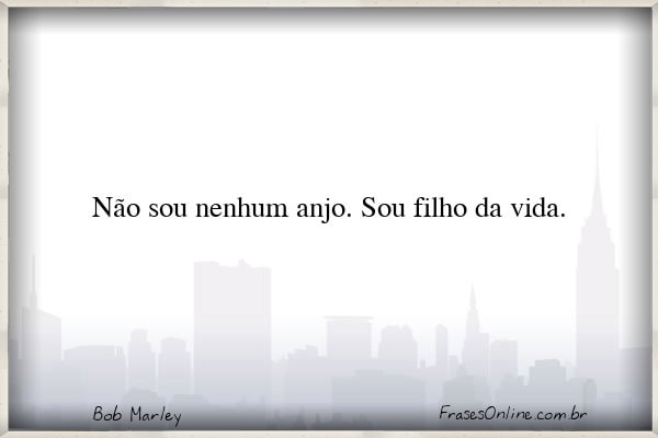 Frase de Bob Marley