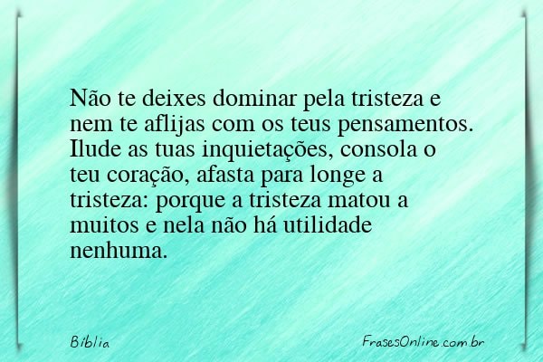 Frase de Bíblia