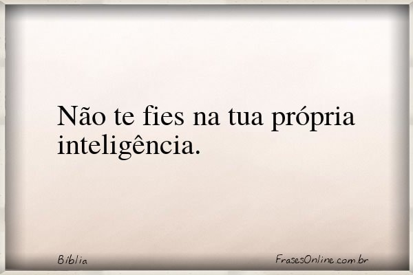 Frase de Bíblia