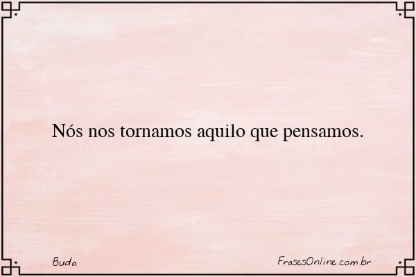 Frase de Buda
