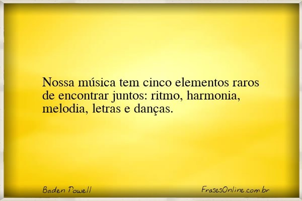Frase de Baden Powell