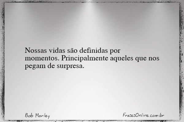 Frase de Bob Marley