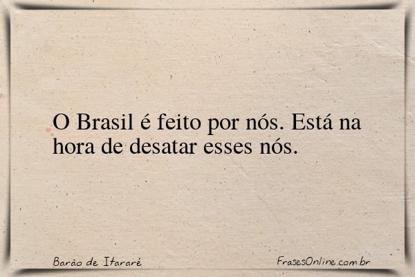 Frase de Barão de Itararé