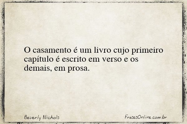Frase de Beverly Nichols