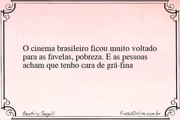 Frase de Beatriz Segall