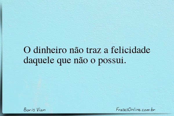 Frase de Boris Vian