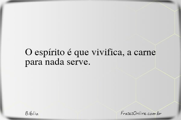 Frase de Bíblia