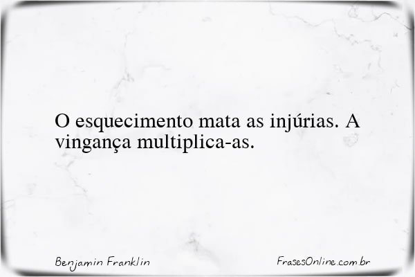 Frase de Benjamin Franklin