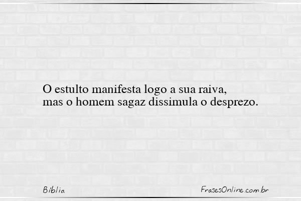 Frase de Bíblia