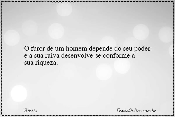 Frase de Bíblia