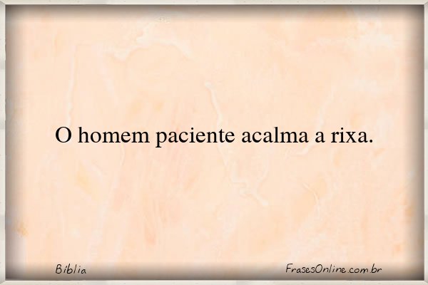 Frase de Bíblia