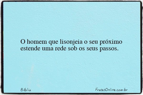 Frase de Bíblia