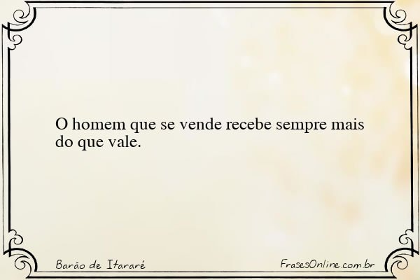 Frase de Barão de Itararé