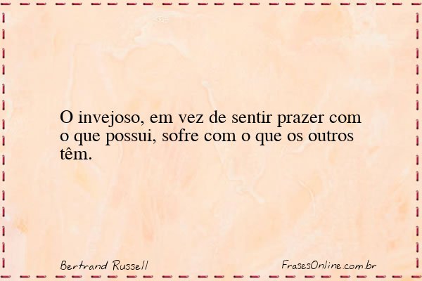 Frase de Bertrand Russell