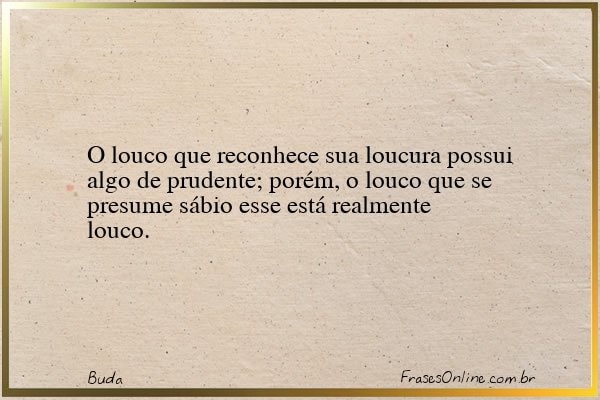Frase de Buda