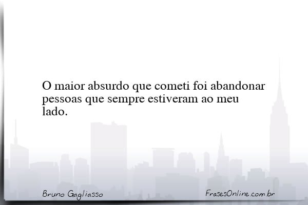 Frase de Bruno Gagliasso