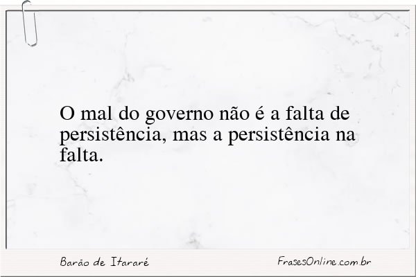 Frase de Barão de Itararé