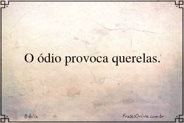 Frase de Bíblia