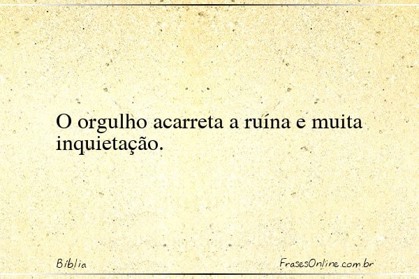 Frase de Bíblia