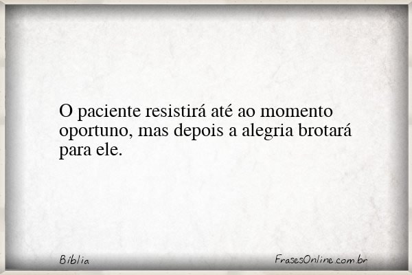 Frase de Bíblia