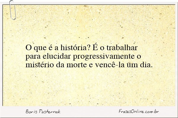 Frase de Boris Pasternak