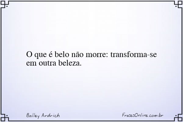 Frase de Balley Ardrich