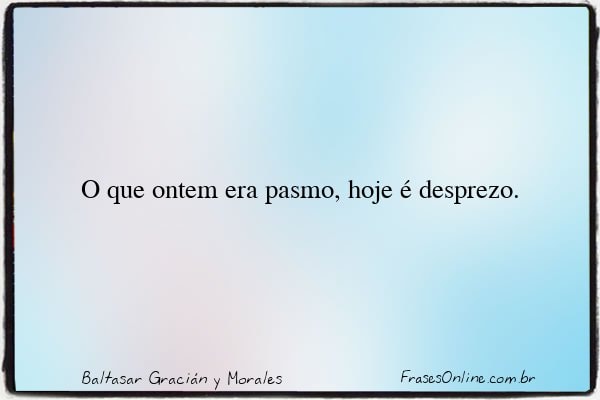 Frase de Baltasar Gracián y Morales