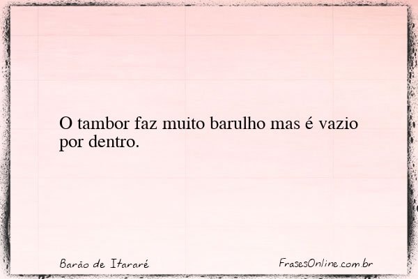 Frase de Barão de Itararé