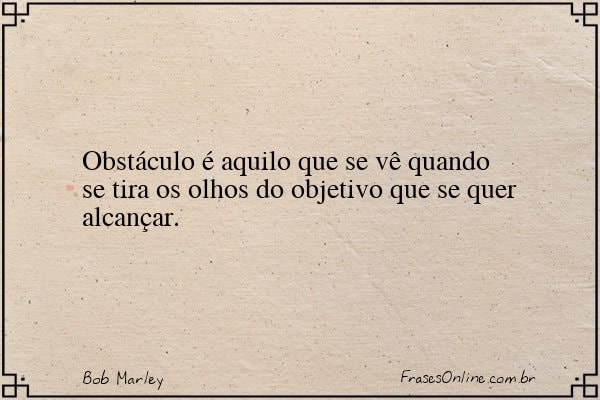 Frase de Bob Marley