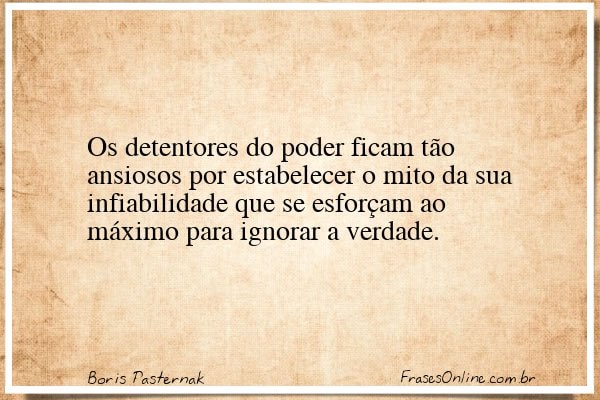 Frase de Boris Pasternak