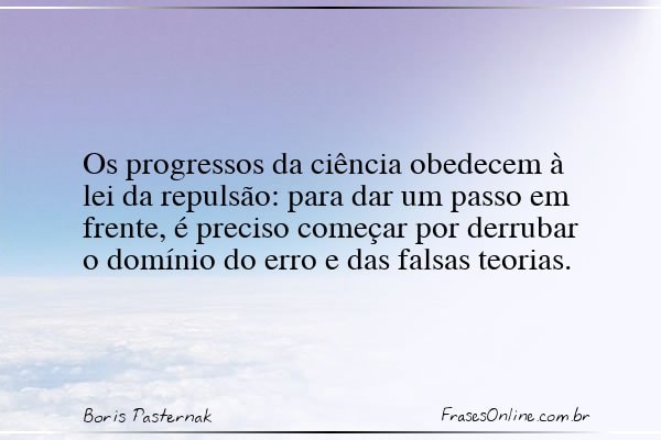 Frase de Boris Pasternak