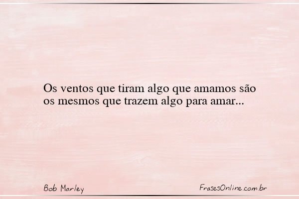 Frase de Bob Marley