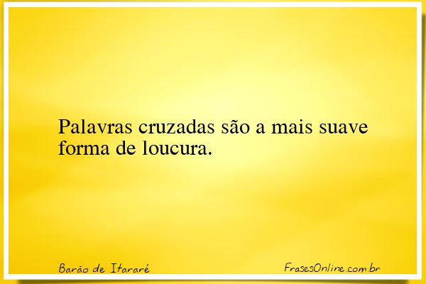 Frase de Barão de Itararé