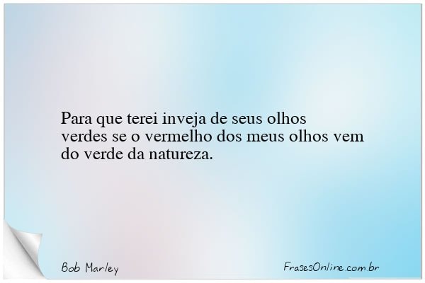 Frase de Bob Marley