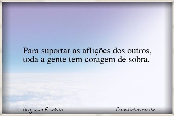 Frase de Benjamin Franklin