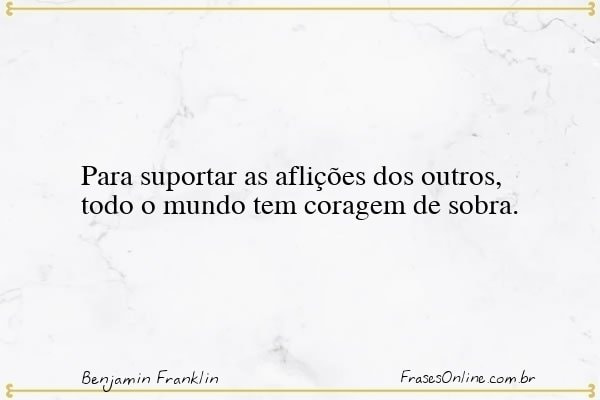 Frase de Benjamin Franklin